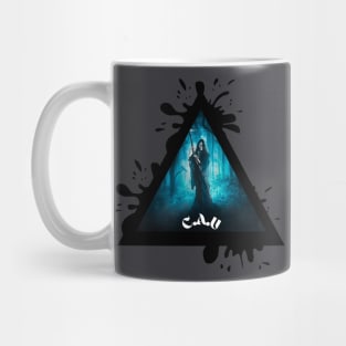 creepy grim reaper C.A.U (creepy and unexplained) Mug